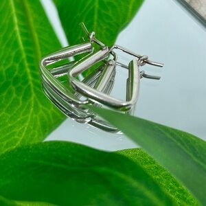 Earrings 950 sterling silver